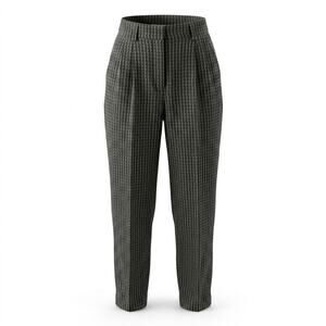 Vintage Cathy Hardwick 100% Wool Made in USA Pleated Pants Women Size 14